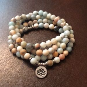 Amazonite Mala Bracelet/Necklace